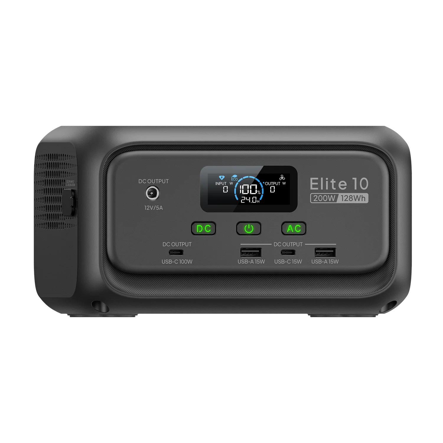 Портативна зарядна станція BLUETTI Elite 10 with UPS | 200W 128Wh (P-EL10-EU-GY-BL-010)