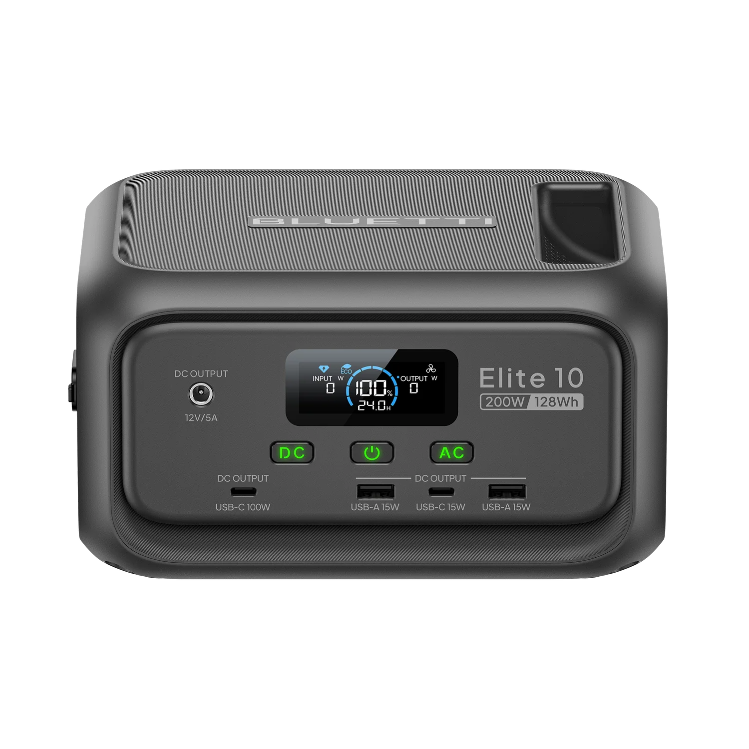 Портативна зарядна станція BLUETTI Elite 10 with UPS | 200W 128Wh (P-EL10-EU-GY-BL-010)
