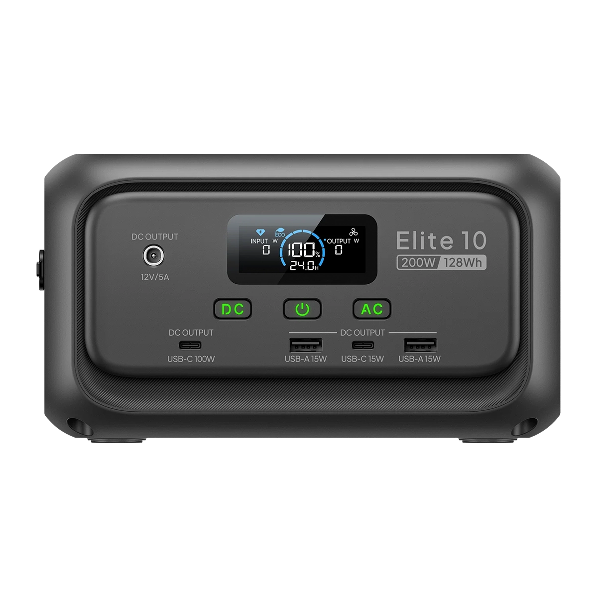 Портативна зарядна станція BLUETTI Elite 10 with UPS | 200W 128Wh (P-EL10-EU-GY-BL-010)