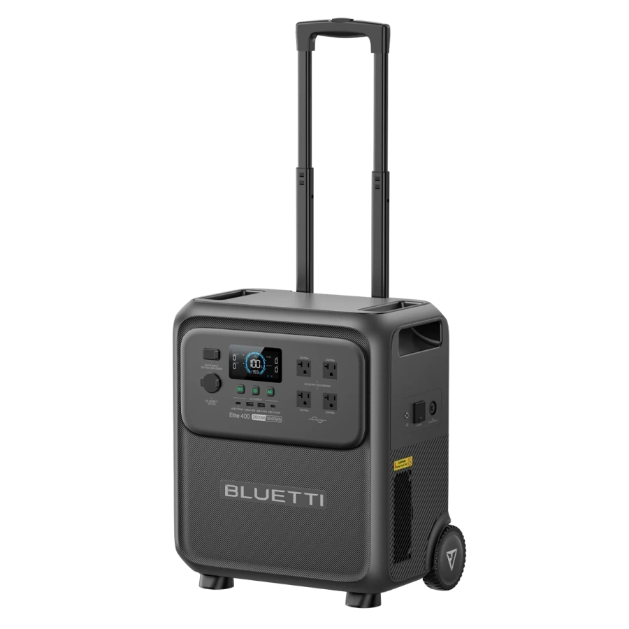 Портативная зарядная станция BLUETTI Elite 400 | 3840Wh 2600W (P-EL400-EU-GY-BL-010)