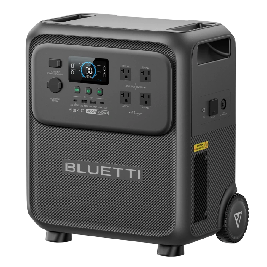 Портативная зарядная станция BLUETTI Elite 400 | 3840Wh 2600W (P-EL400-EU-GY-BL-010)