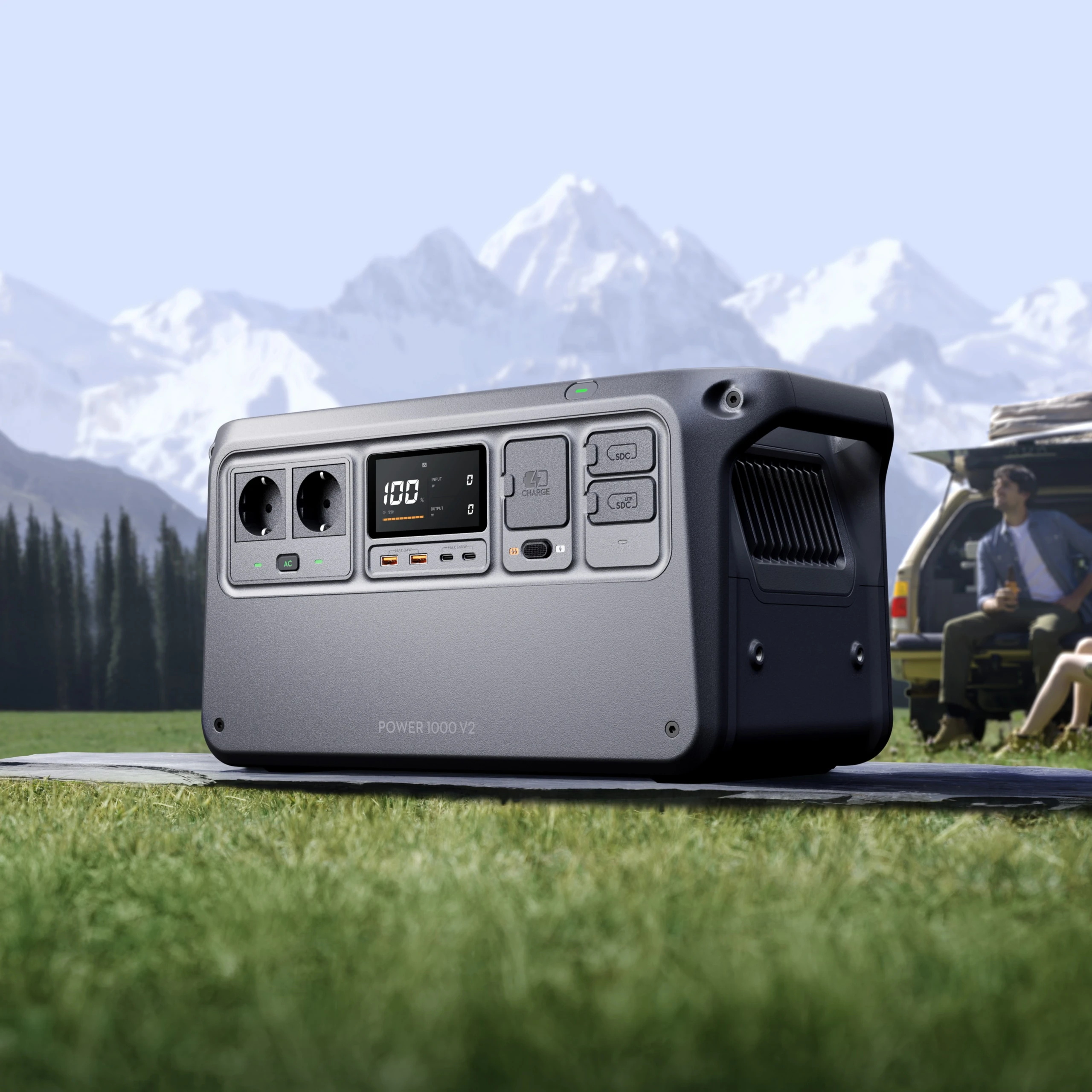 Портативна зарядна станція DJI Power 1000 V2 | 1024 Wh 2600W (CP.DY.00000185.01)