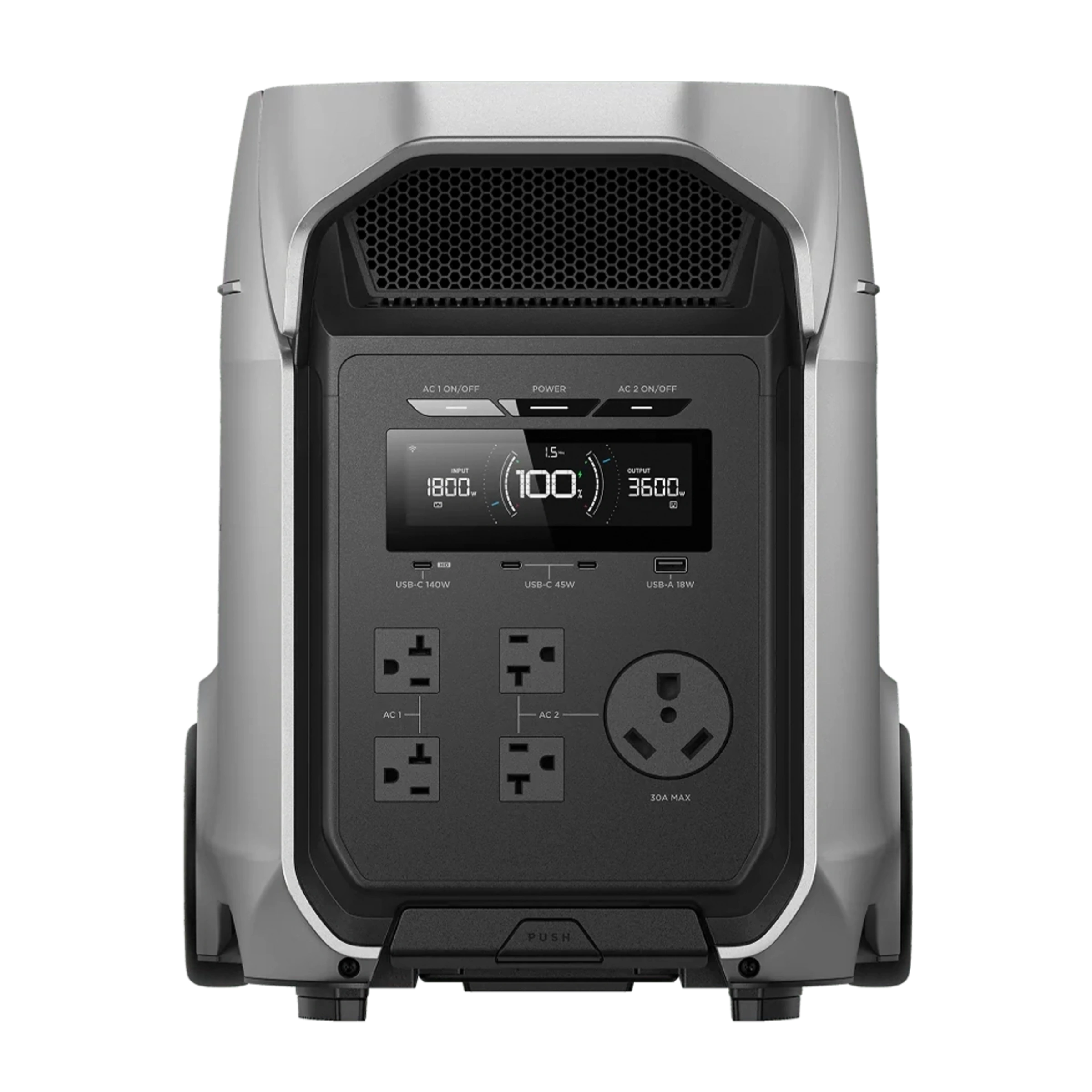 Портативная зарядная станция EcoFlow DELTA 3 Ultra Plus | 3072Wh 3600W (EFDelta3UltraPlus-EU) Портативная зарядная станция EcoFlow DELTA 3 Ultra Plus | 3072Wh 3600W (EFDelta3UltraPlus-EU)