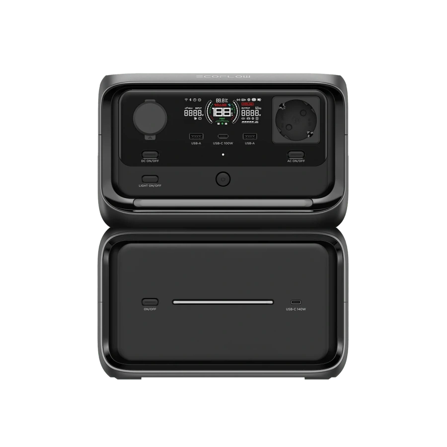 Портативна зарядна станція EcoFlow RIVER 3 Max Plus | 858Wh 600W (EFRIVER3MaxPlus-EU-CBOX)