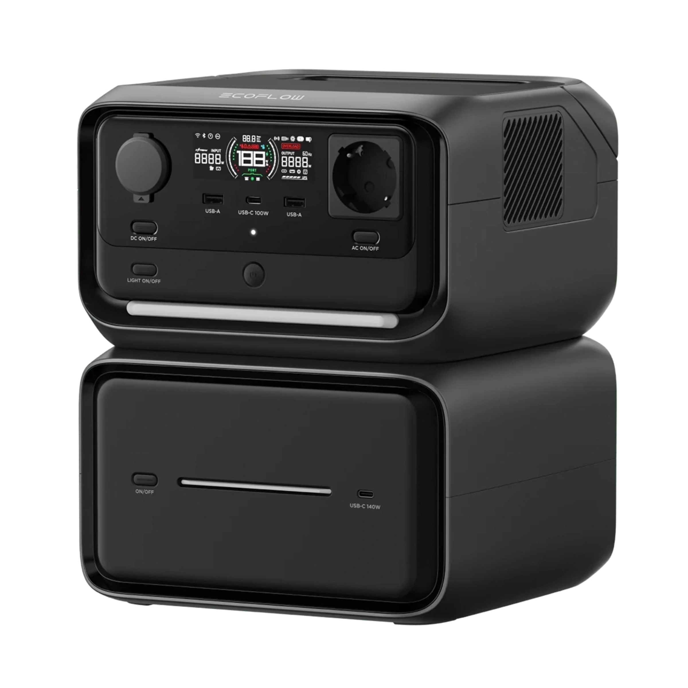 Портативна зарядна станція EcoFlow RIVER 3 Max Plus | 858Wh 600W (EFRIVER3MaxPlus-EU-CBOX) Портативна зарядна станція EcoFlow RIVER 3 Max Plus | 858Wh 600W (EFRIVER3MaxPlus-EU-CBOX)