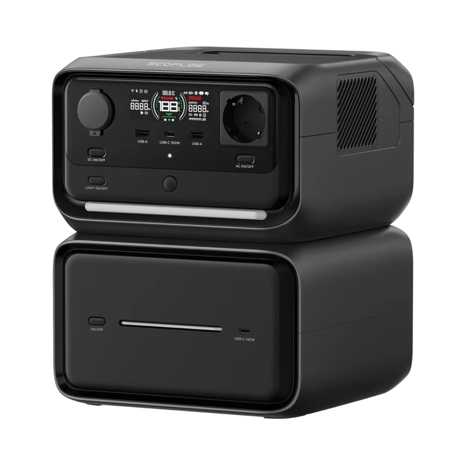 Портативна зарядна станція EcoFlow RIVER 3 Max Plus | 858Wh 600W (EFRIVER3MaxPlus-EU-CBOX)