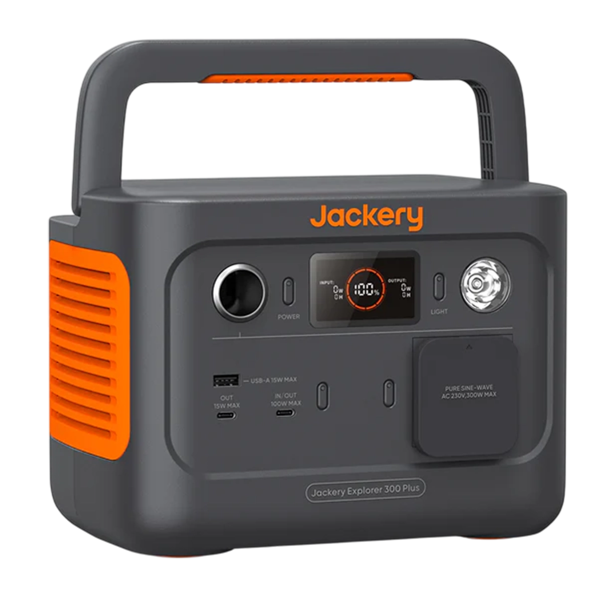 Портативна зарядна станція Jackery Explorer 300 Plus | 288Wh 300W (21-0001-000010)