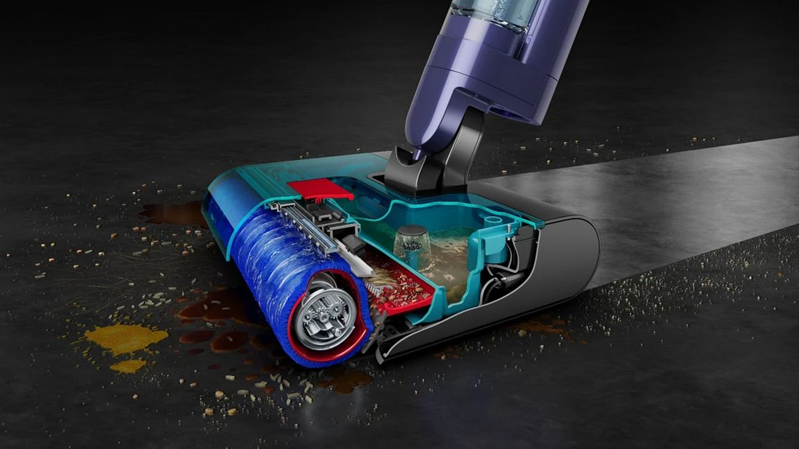 Пилосос для вологого прибирання Dyson Clean+Wash Hygiene Hard Floor Cleaner - Prussian Blue/Rich Copper (432030-01)