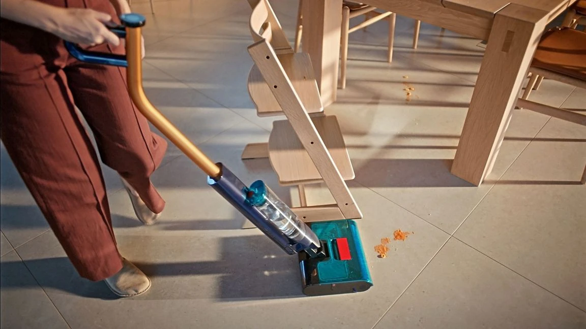 Пилосос для вологого прибирання Dyson Clean+Wash Hygiene Hard Floor Cleaner - Prussian Blue/Rich Copper (432030-01)