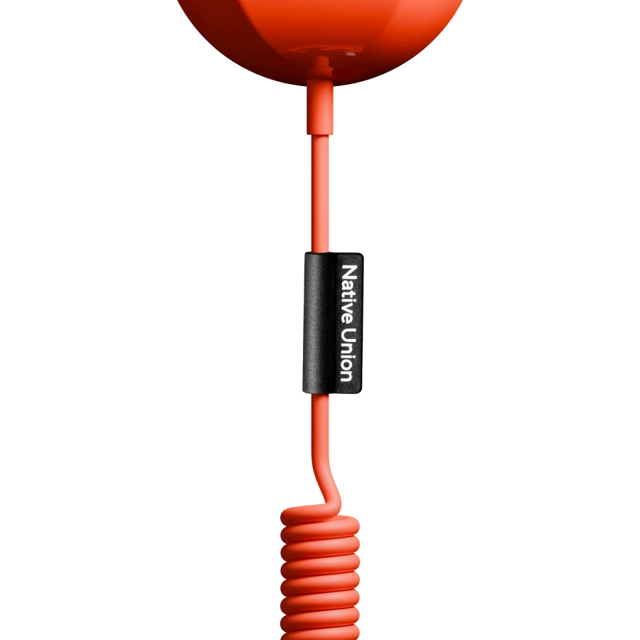 Ретро-трубка для смартфона/компьютера Native Union POP Phone - Alarm Red (POP-P-ARD)