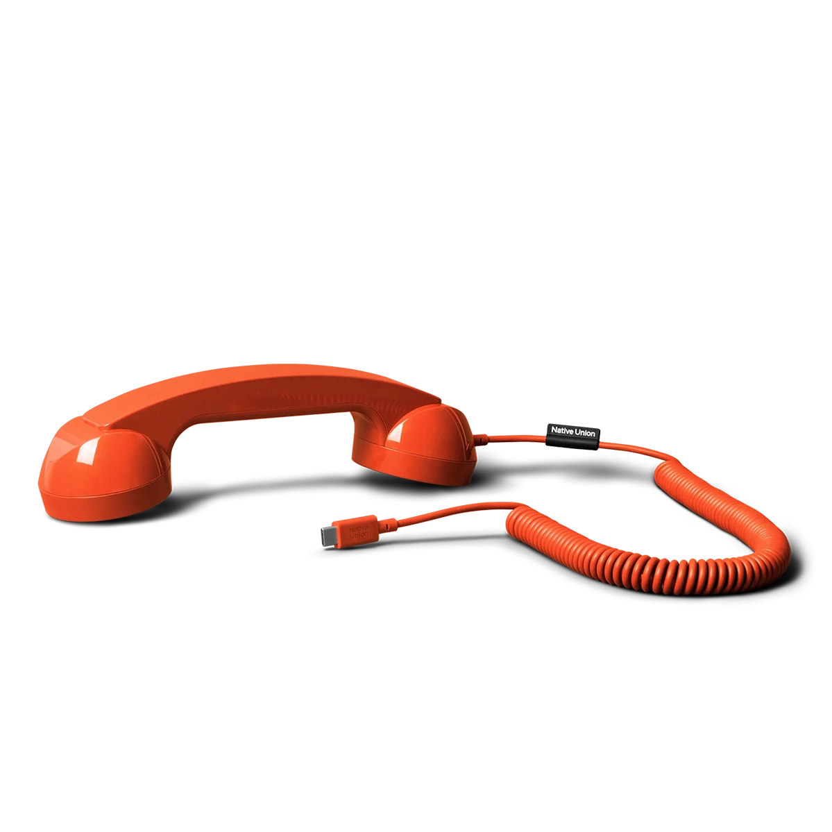 Ретро-трубка для смартфона/компьютера Native Union POP Phone - Alarm Red (POP-P-ARD)