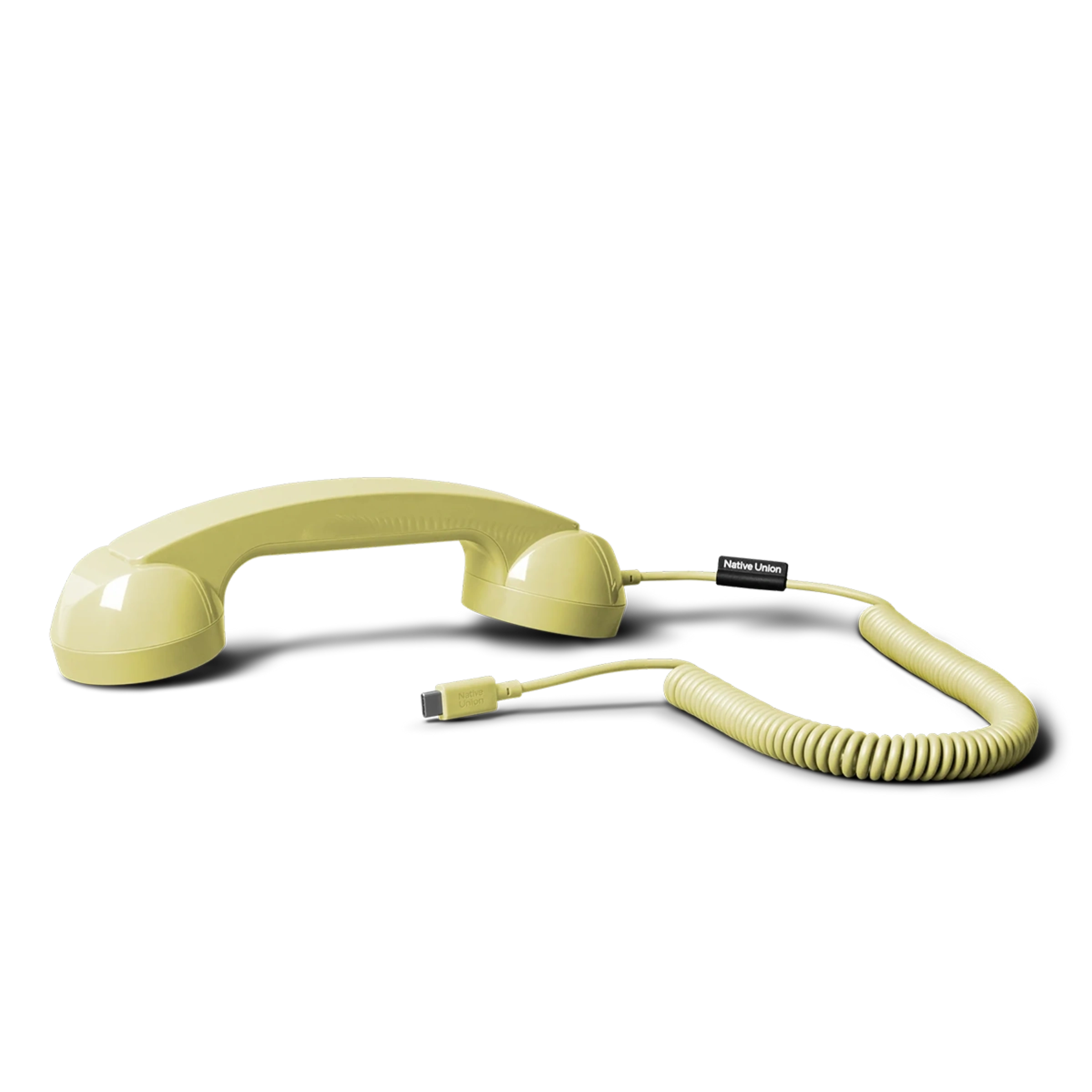 Ретро-трубка для смартфона/компьютера Native Union POP Phone - Lemon (POP-P-LMO) Ретро-трубка для смартфона/компьютера Native Union POP Phone - Lemon (POP-P-LMO)