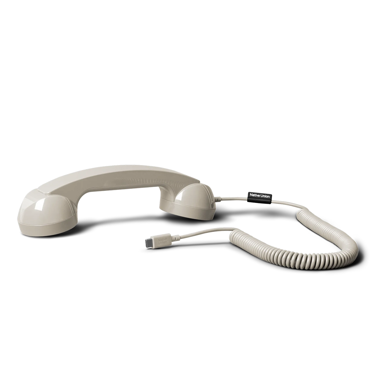 Ретро-трубка для смартфона/компьютера Native Union POP Phone - SandStone (POP-P-SAN)