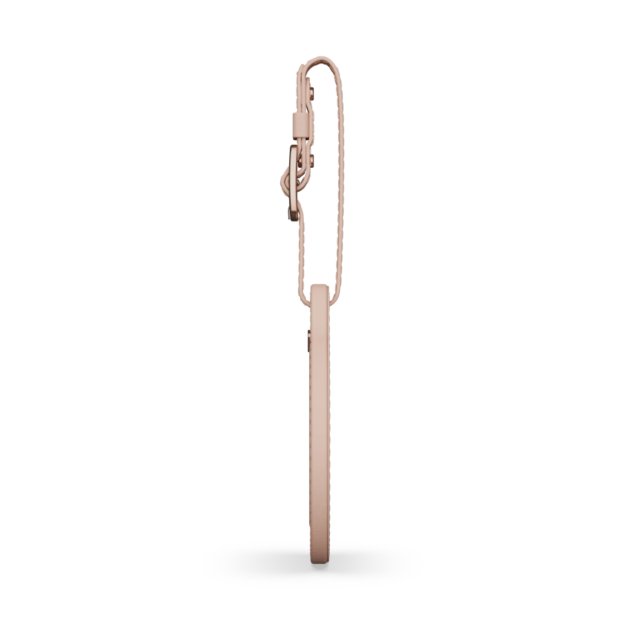 Розумна багажна бірка Satechi Vegan-Leather FindAll Luggage Tag with Apple FindMy - Desert Rose (ST-LFALTR)