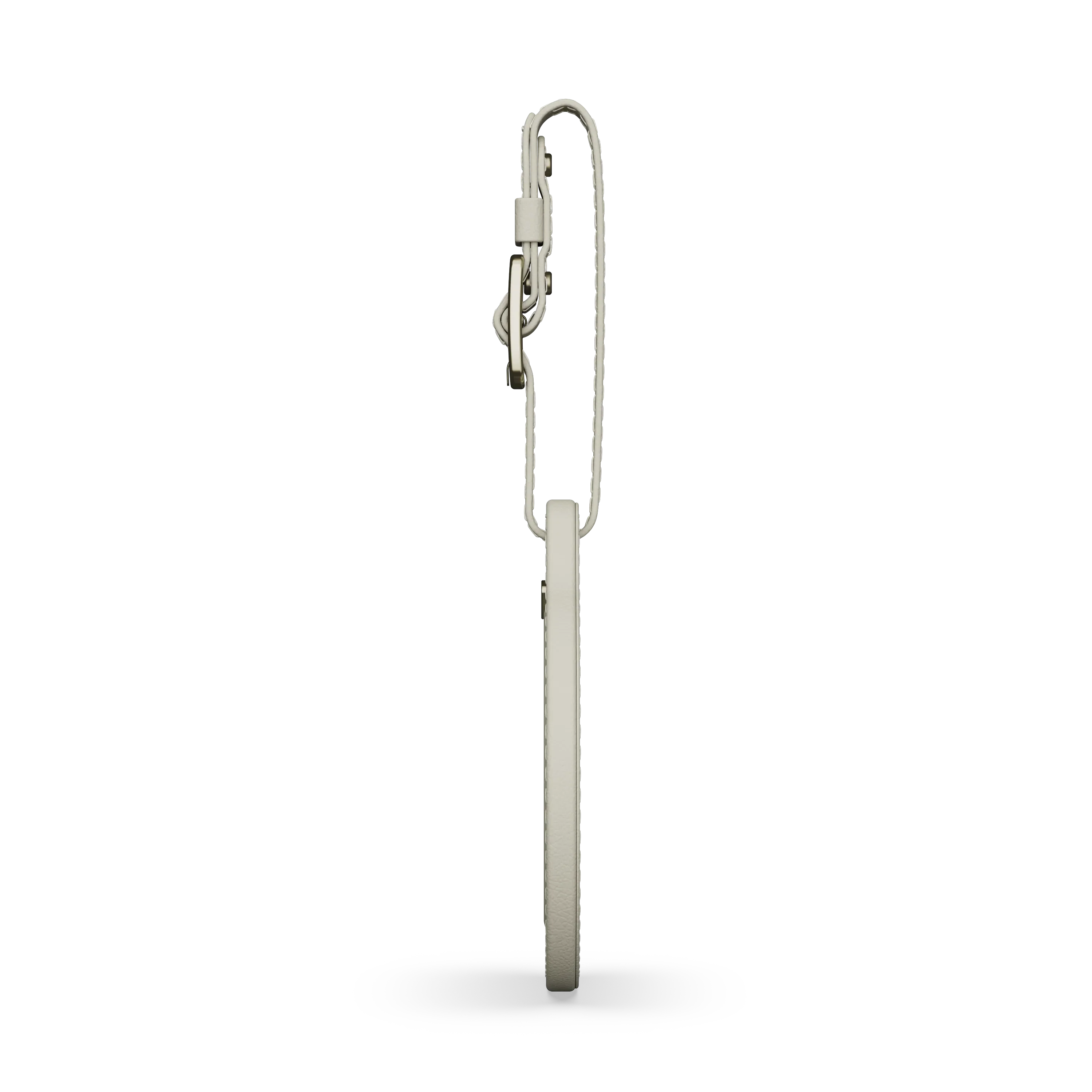 Умная багажная бирка Satechi Vegan-Leather FindAll Luggage Tag with Apple FindMy - Sand (ST-LFALTW)