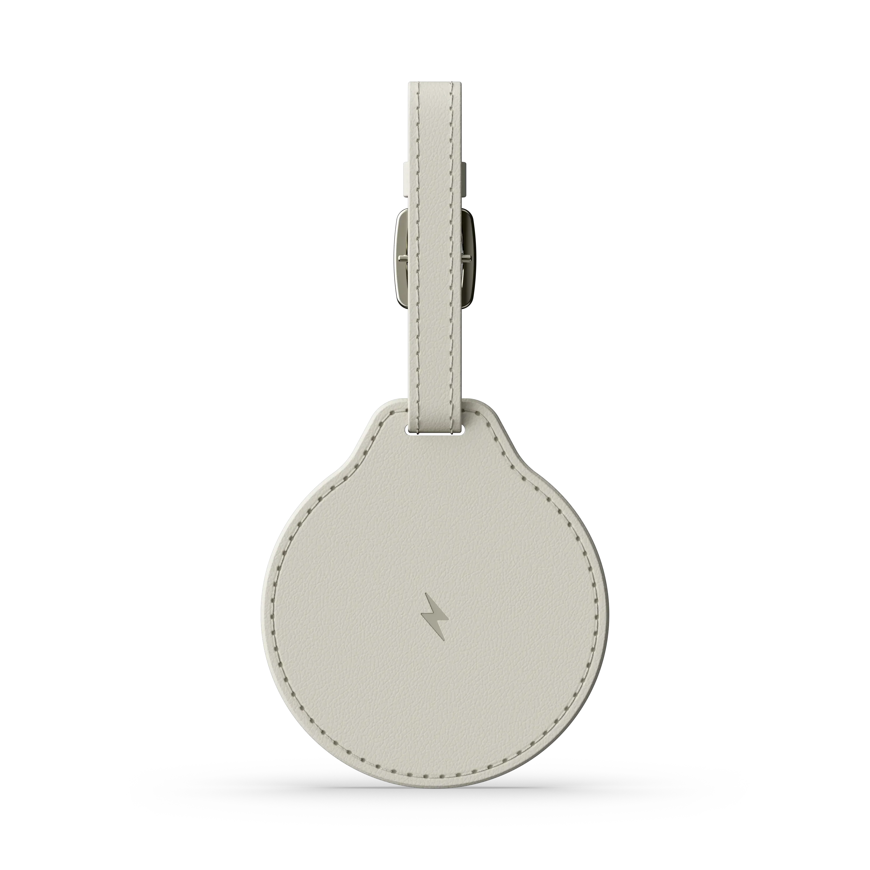 Умная багажная бирка Satechi Vegan-Leather FindAll Luggage Tag with Apple FindMy - Sand (ST-LFALTW)