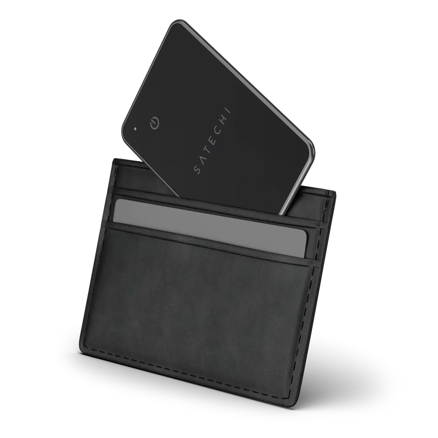 Розумна картка-трекер Satechi FindAll with Apple FindMy - Black (ST-LFAWCK)
