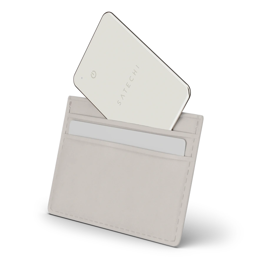 Розумна картка-трекер Satechi FindAll with Apple FindMy - Sand (ST-LFAWCW)