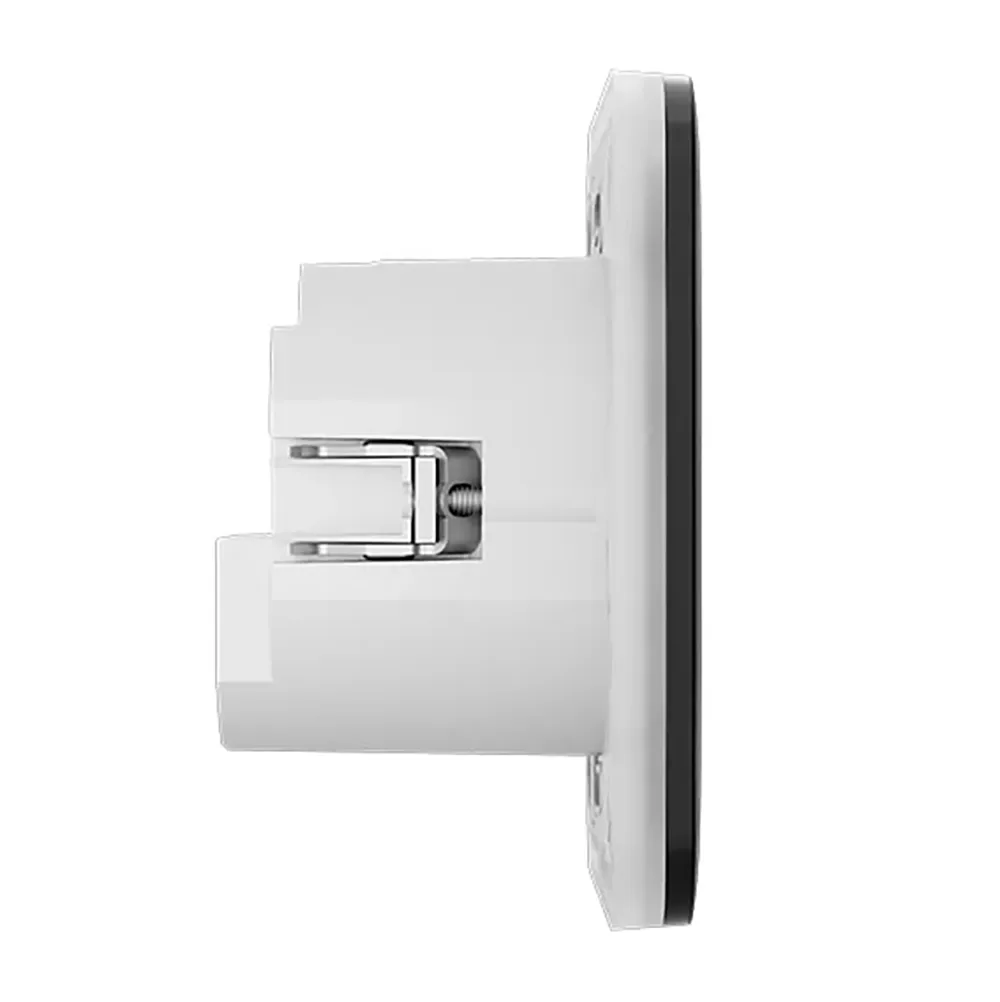 Розумна розетка з функцією моніторингу споживання електроенергії Ajax Outlet [type F] Jeweller - Black