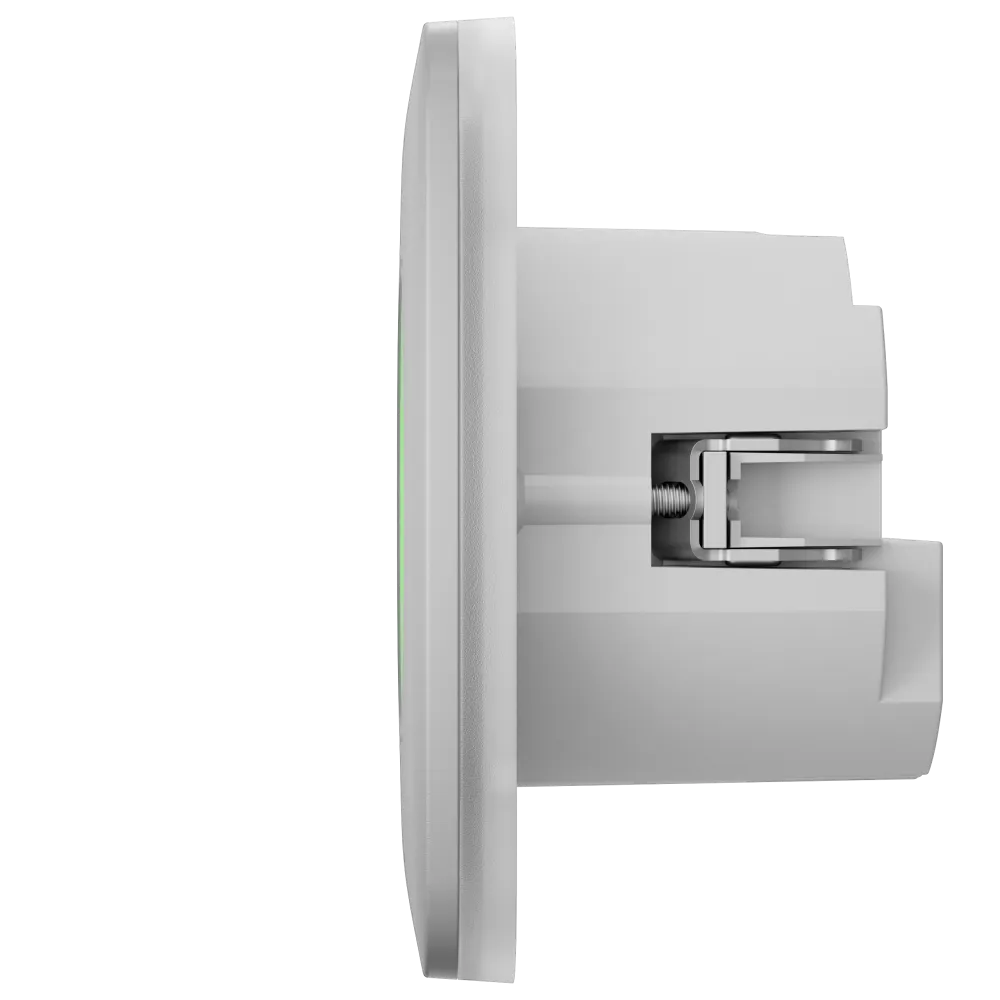 Розумна розетка з функцією моніторингу споживання електроенергії Ajax Outlet [type F] Jeweller - Fog