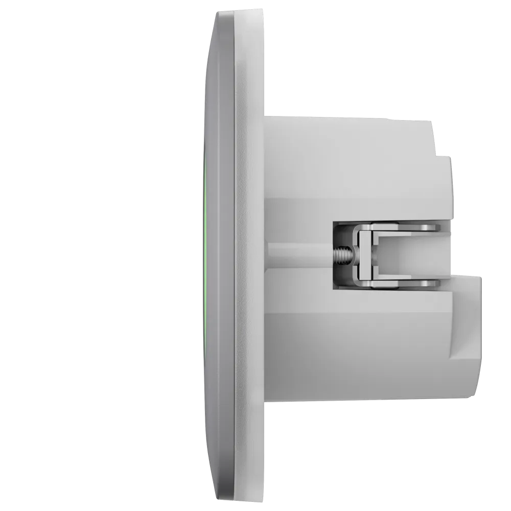 Розумна розетка з функцією моніторингу споживання електроенергії Ajax Outlet [type F] Jeweller - Grey