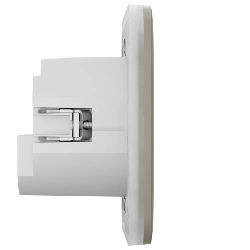 Розумна розетка з функцією моніторингу споживання електроенергії Ajax Outlet [type F] Jeweller - Olive