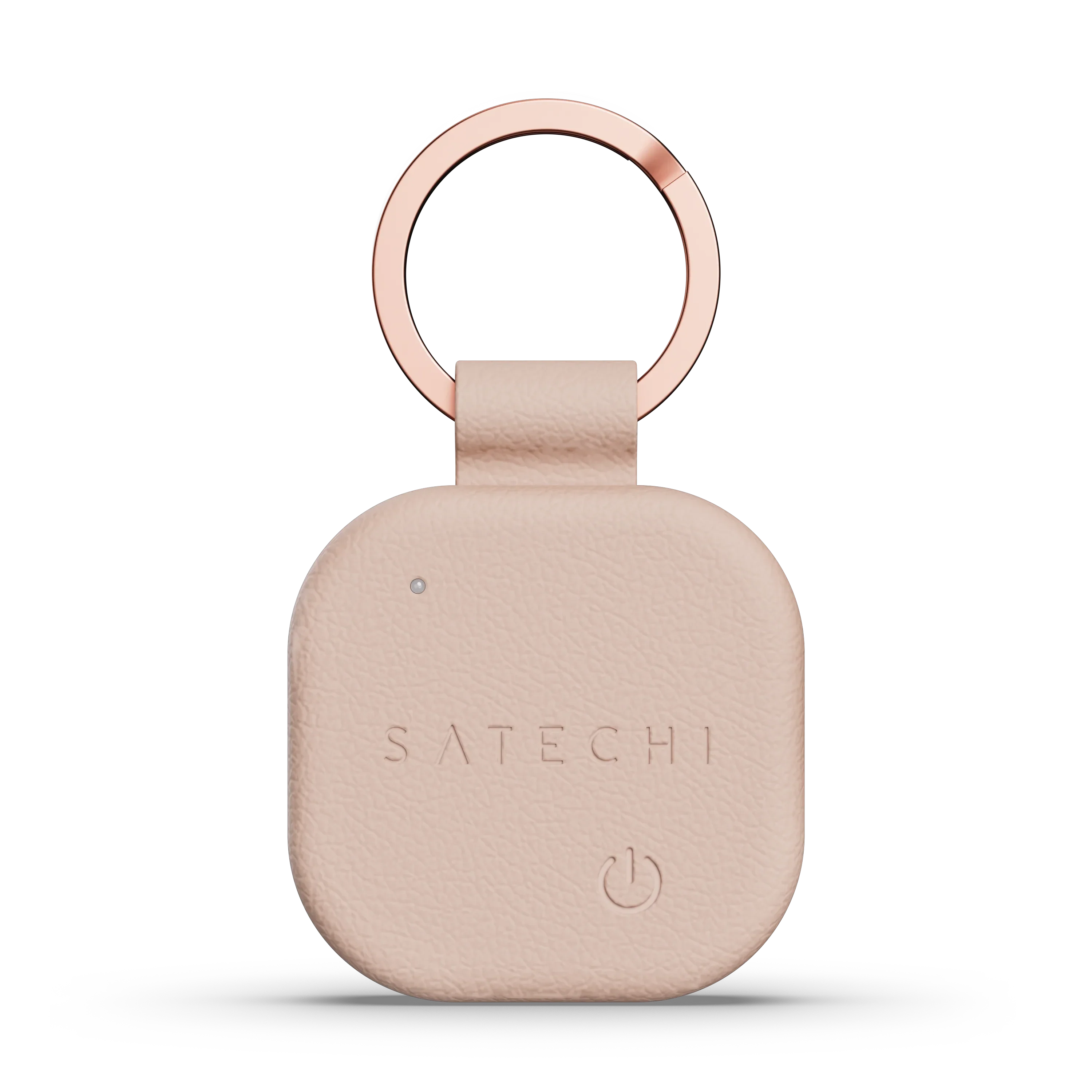 Умный брелок Satechi Vegan-Leather FindAll Keychain with Apple FindMy - Desert Rose (ST-LKCFR)
