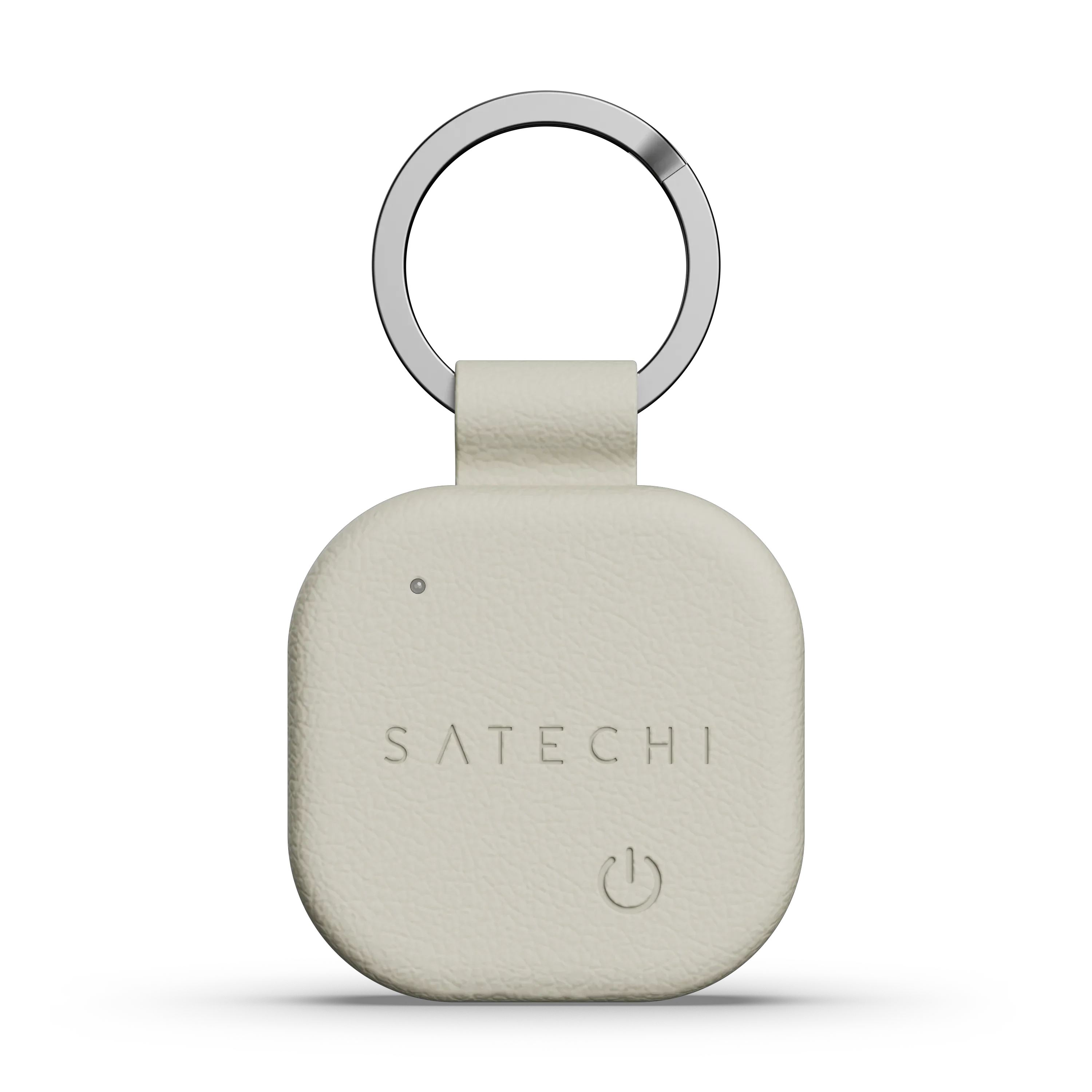 Умный брелок Satechi Vegan-Leather FindAll Keychain with Apple FindMy - Sand (ST-LKCFW)