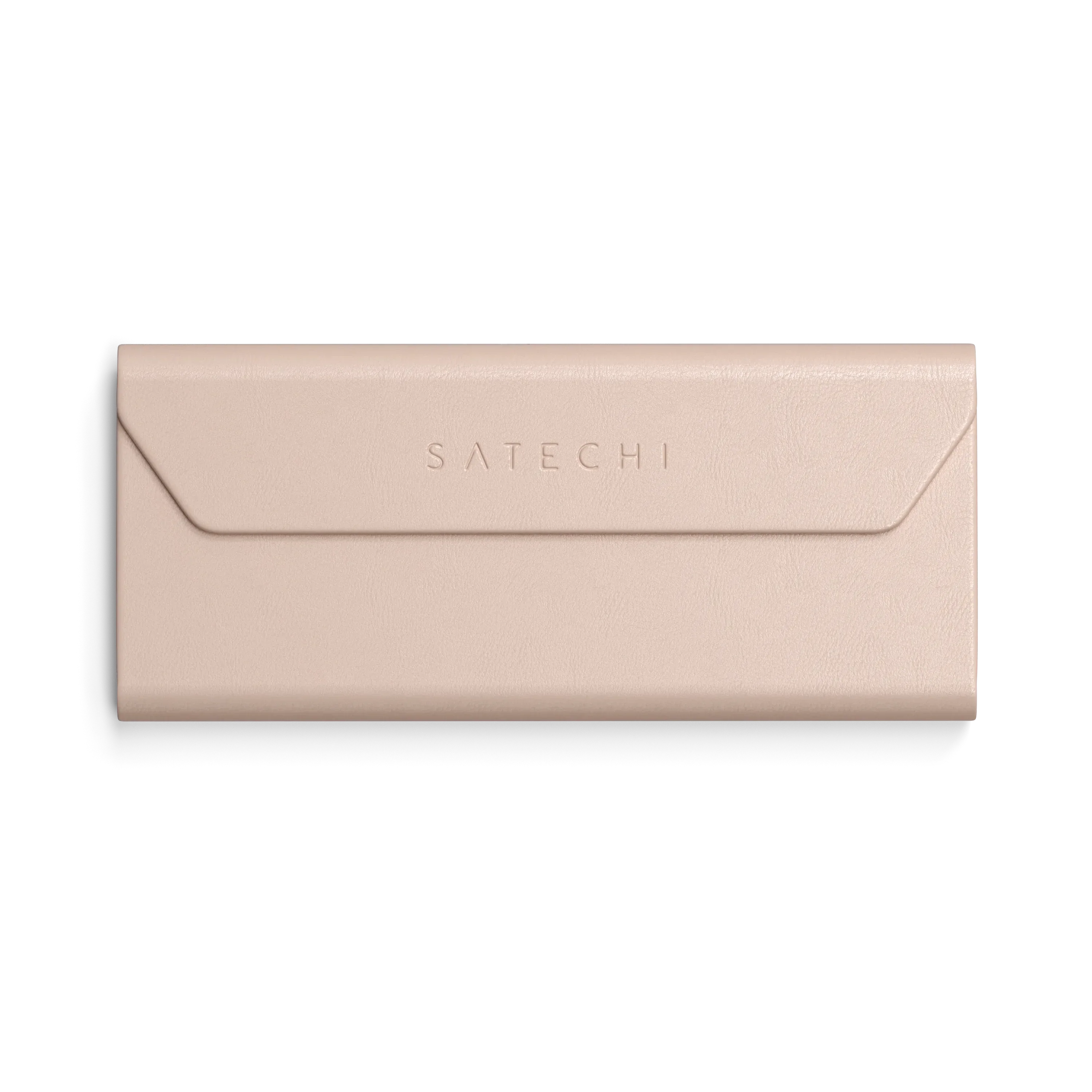 Умный футляр для очков Satechi Vegan-Leather FindAll Glasses Case c Apple FindMy - Desert Rose (ST-LFAGCR)