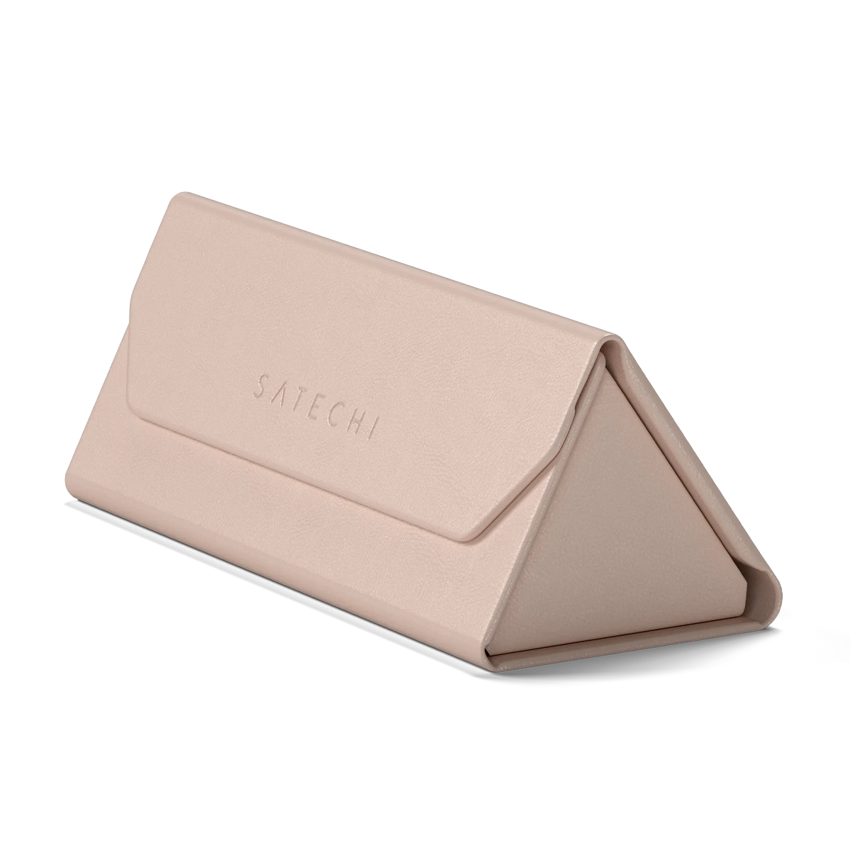 Умный футляр для очков Satechi Vegan-Leather FindAll Glasses Case c Apple FindMy - Desert Rose (ST-LFAGCR)