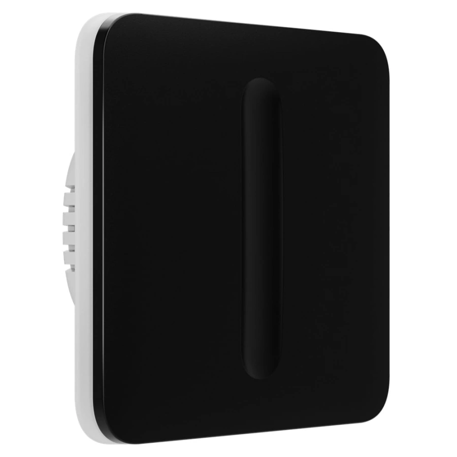Розумний сенсорний димерний вимикач світла Ajax LightSwitch (Dimmer) Jeweller - Black