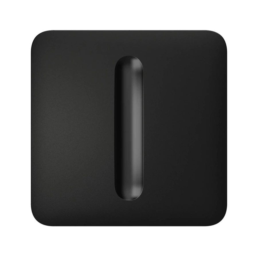 Розумний сенсорний димерний вимикач світла Ajax LightSwitch (Dimmer) Jeweller - Black