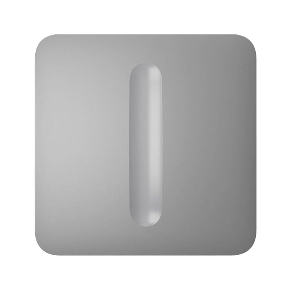 Розумний сенсорний димерний вимикач світла Ajax LightSwitch (Dimmer) Jeweller - Fog