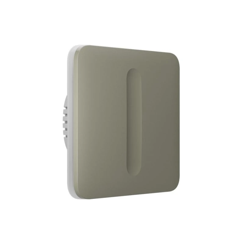 Розумний сенсорний димерний вимикач світла Ajax LightSwitch (Dimmer) Jeweller - Olive