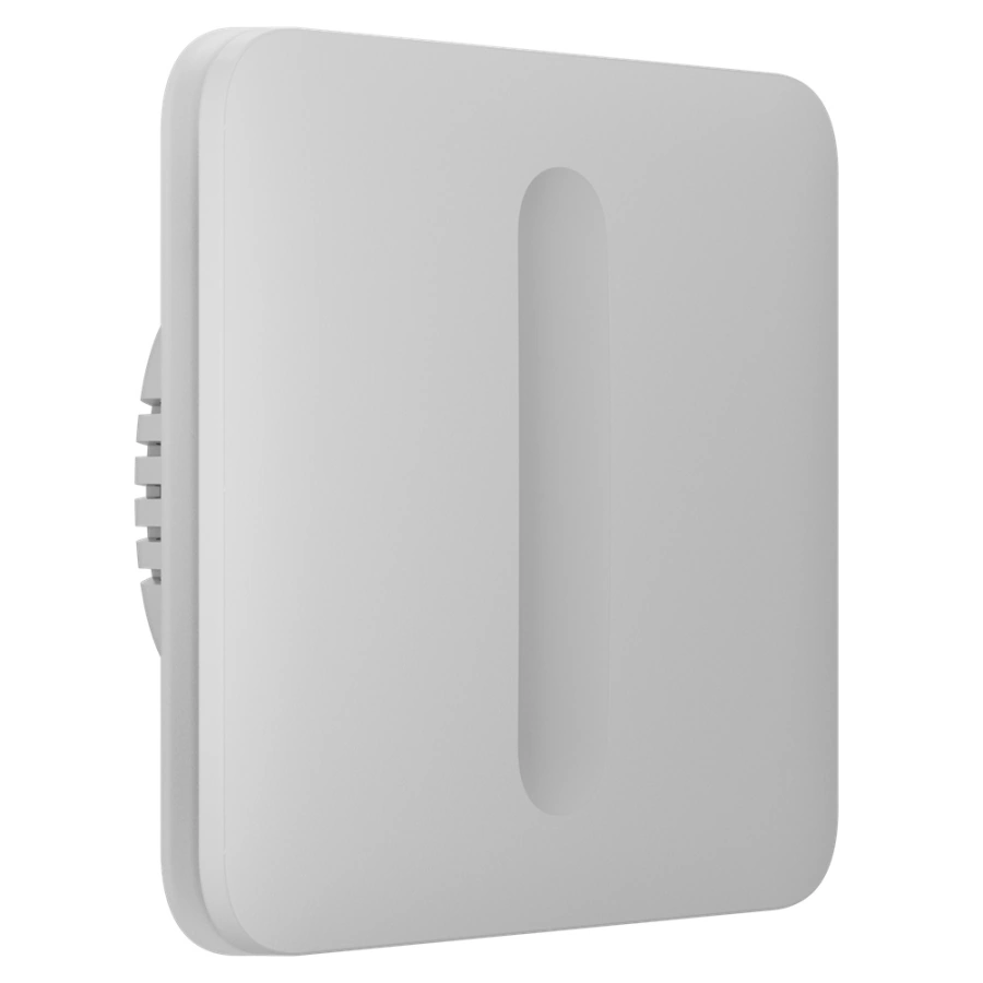 Розумний сенсорний димерний вимикач світла Ajax LightSwitch (Dimmer) Jeweller - White