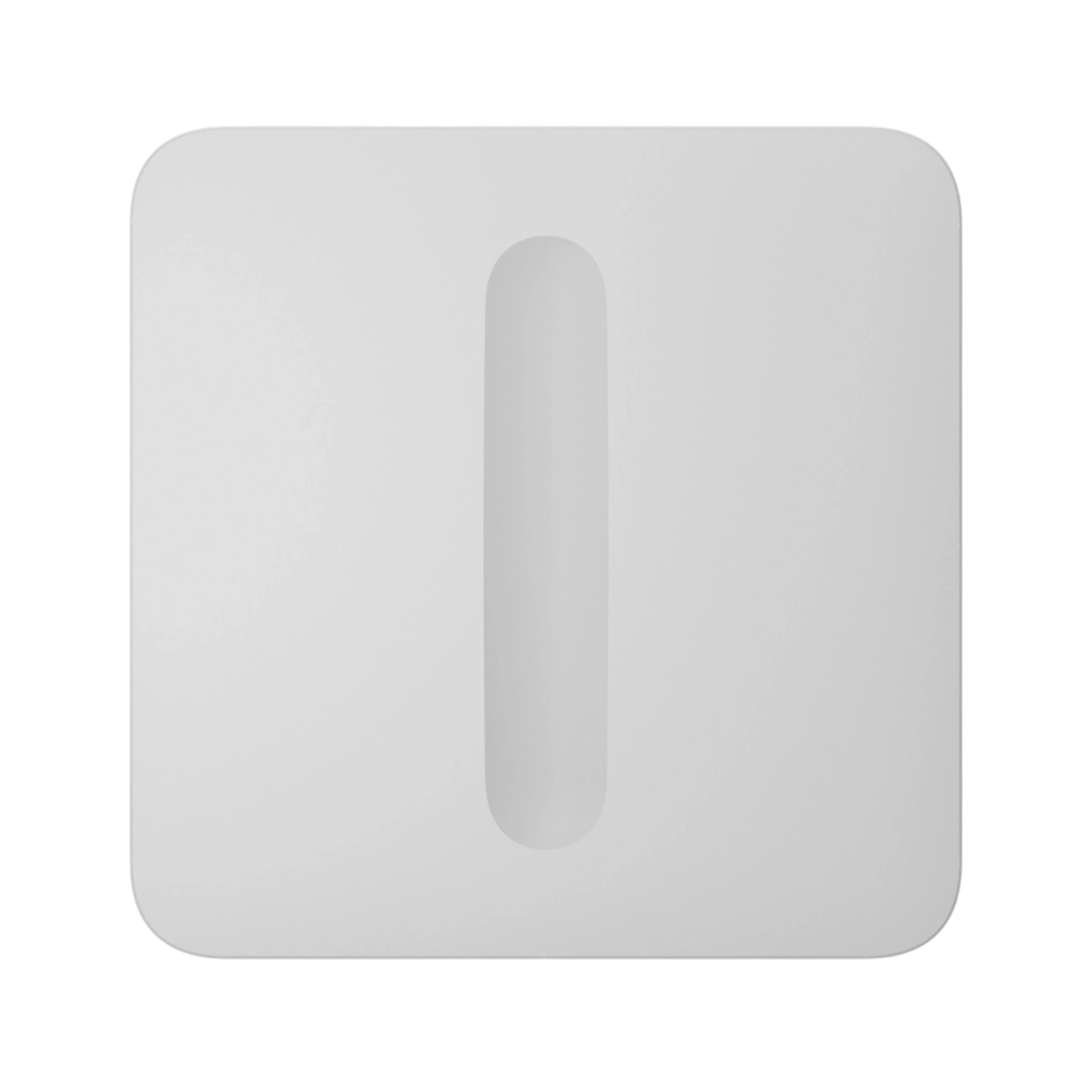 Розумний сенсорний димерний вимикач світла Ajax LightSwitch (Dimmer) Jeweller - White