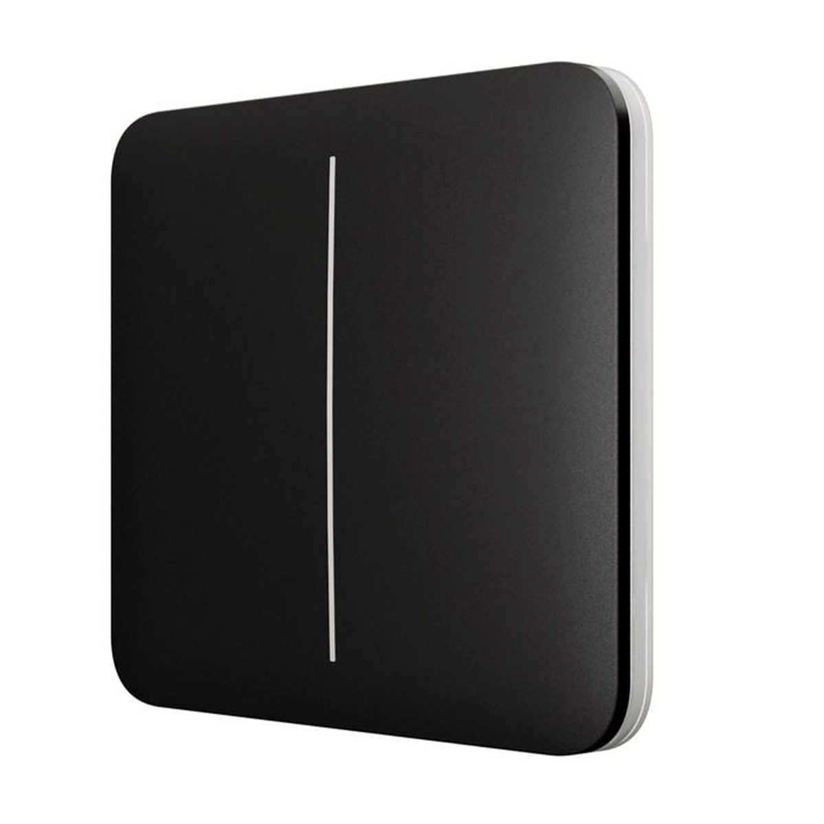 Розумний сенсорний прохідний вимикач LightSwitch [2-gang/2-way] - Black