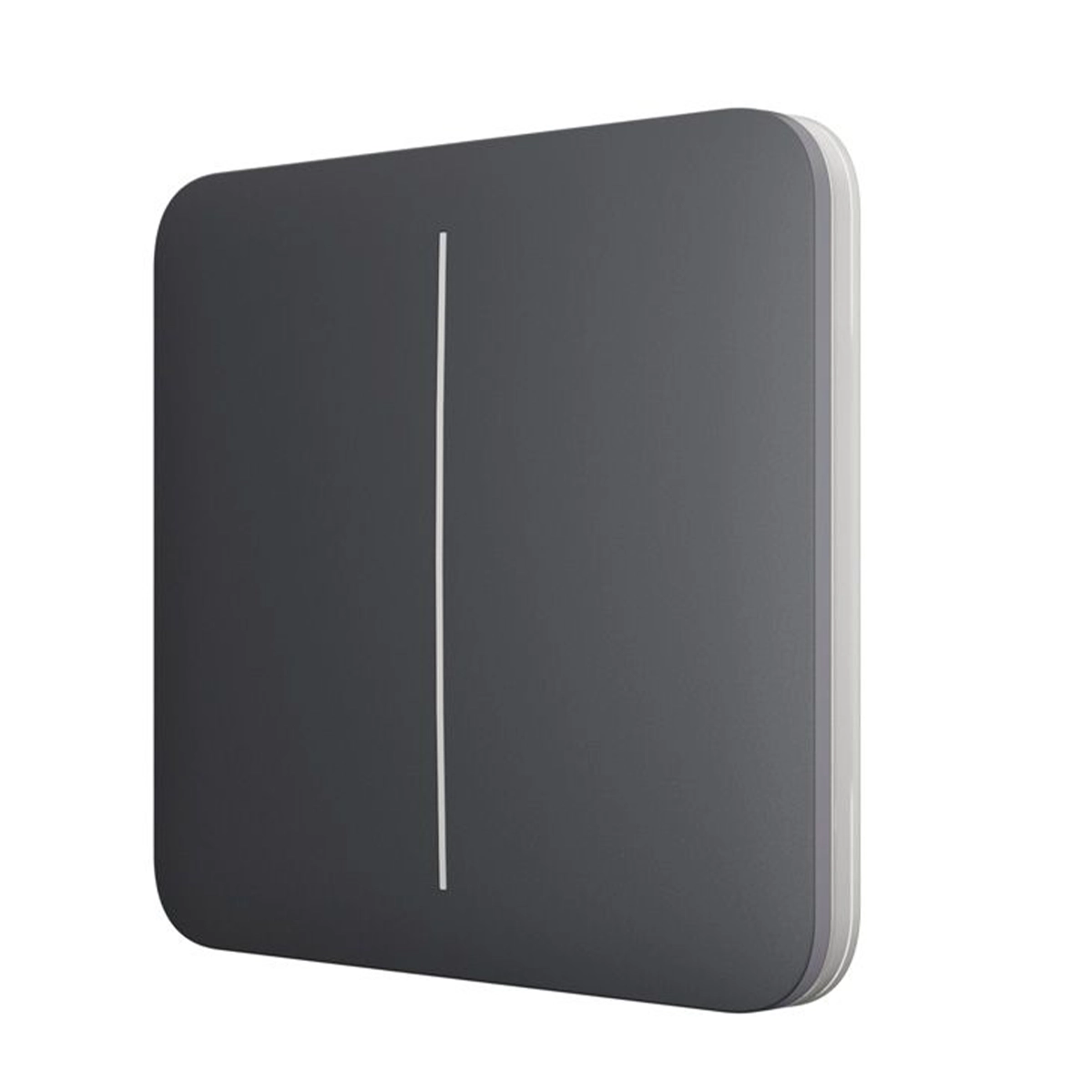 Розумний сенсорний прохідний вимикач LightSwitch [2-gang/2-way] - Graphite