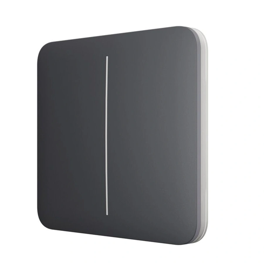Розумний сенсорний прохідний вимикач LightSwitch [2-gang/2-way] - Graphite
