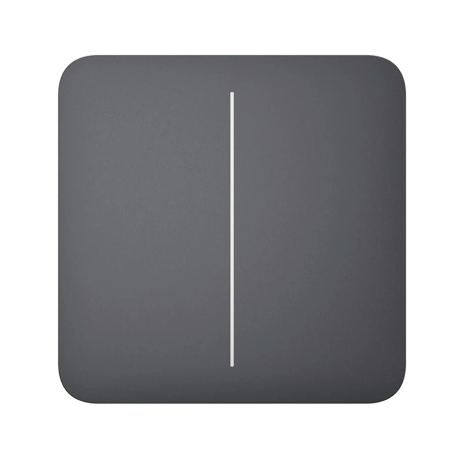 Розумний сенсорний прохідний вимикач LightSwitch [2-gang/2-way] - Graphite