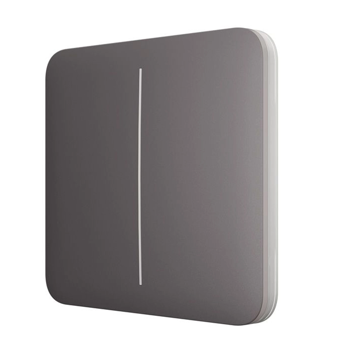 Розумний сенсорний прохідний вимикач LightSwitch [2-gang/2-way] - Grey