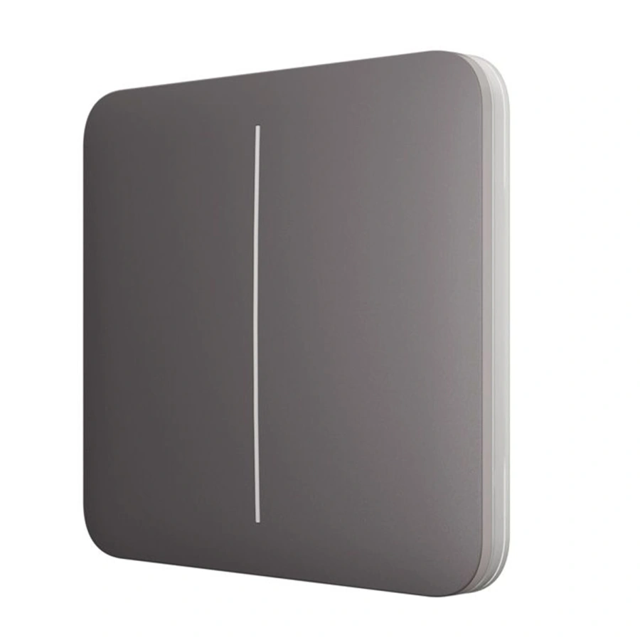 Розумний сенсорний прохідний вимикач LightSwitch [2-gang/2-way] - Grey