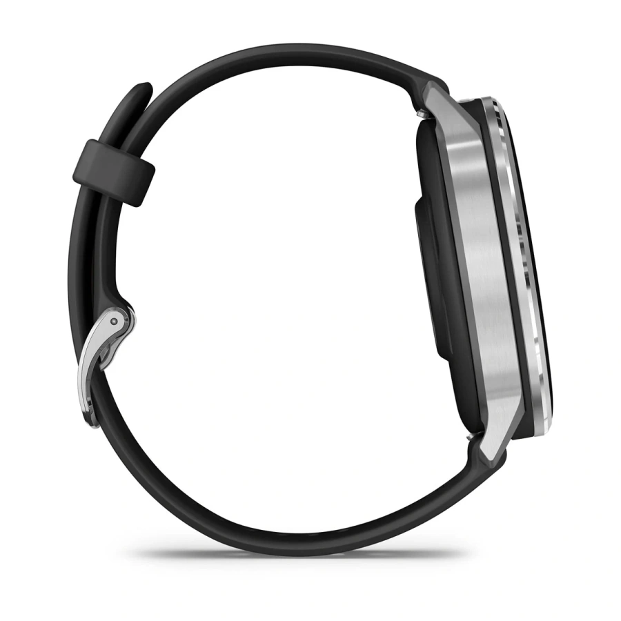 Смарт-годинник Garmin D2 Air X15 - Silver Case with Black Silicone Band (010-03014-50)