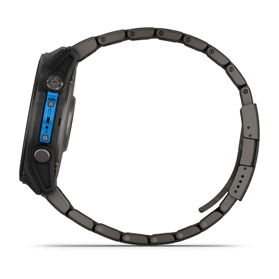Смарт-годинник Garmin D2 Mach 2 51 mm AMOLED Sapphire - Carbon Gray DLC Titanium Case with Vented Titanium Bracelet (010-02905-30/31)
