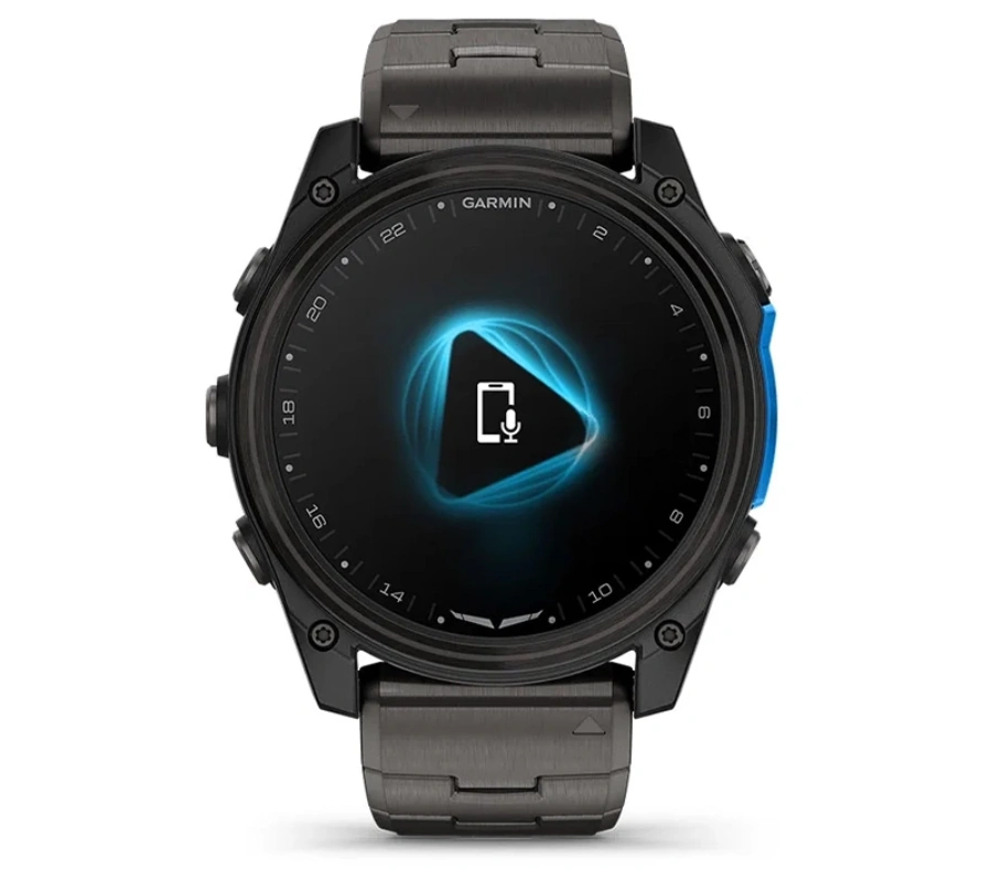 Смарт-годинник Garmin D2 Mach 2 51 mm AMOLED Sapphire - Carbon Gray DLC Titanium Case with Vented Titanium Bracelet (010-02905-30/31)
