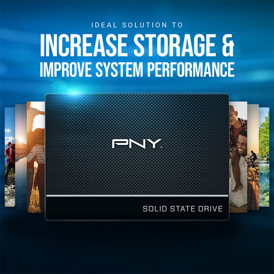 SSD накопитель PNY CS900 250GB (SSD7CS900-250-RB)