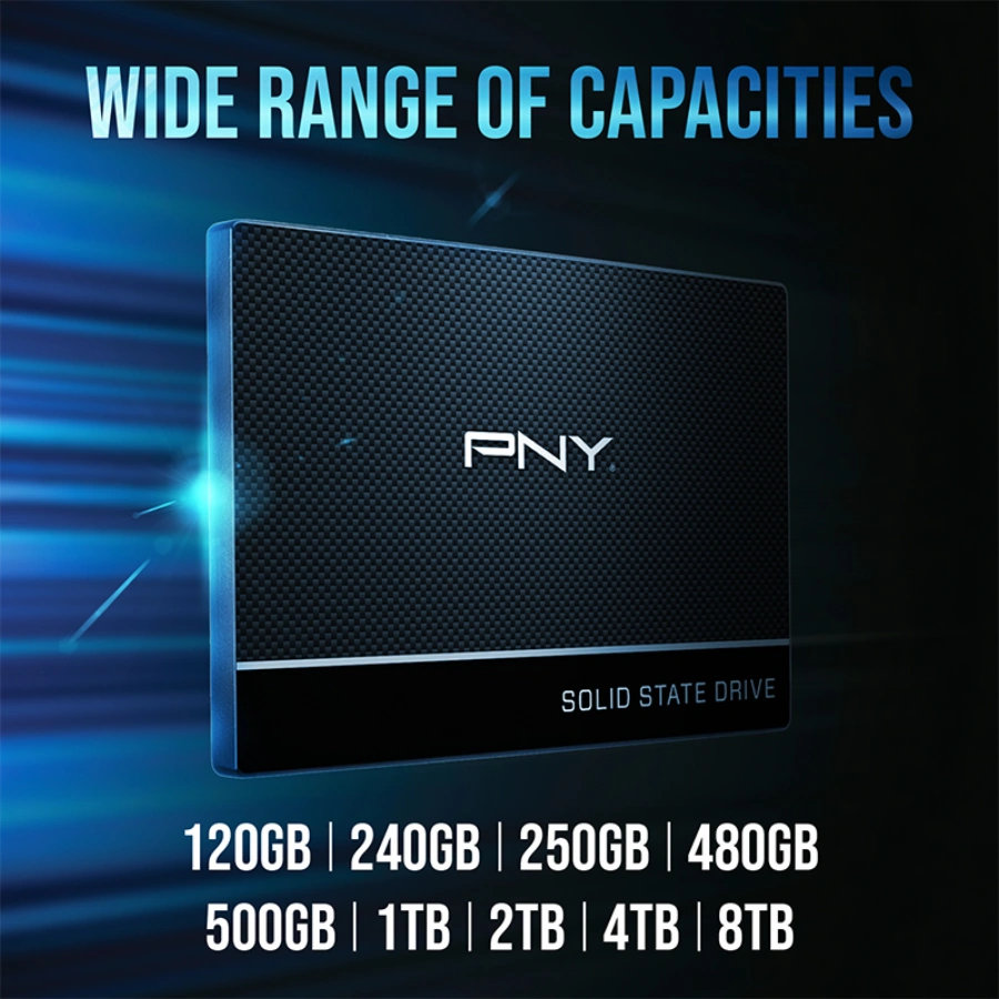 SSD накопитель PNY CS900 250GB (SSD7CS900-250-RB)