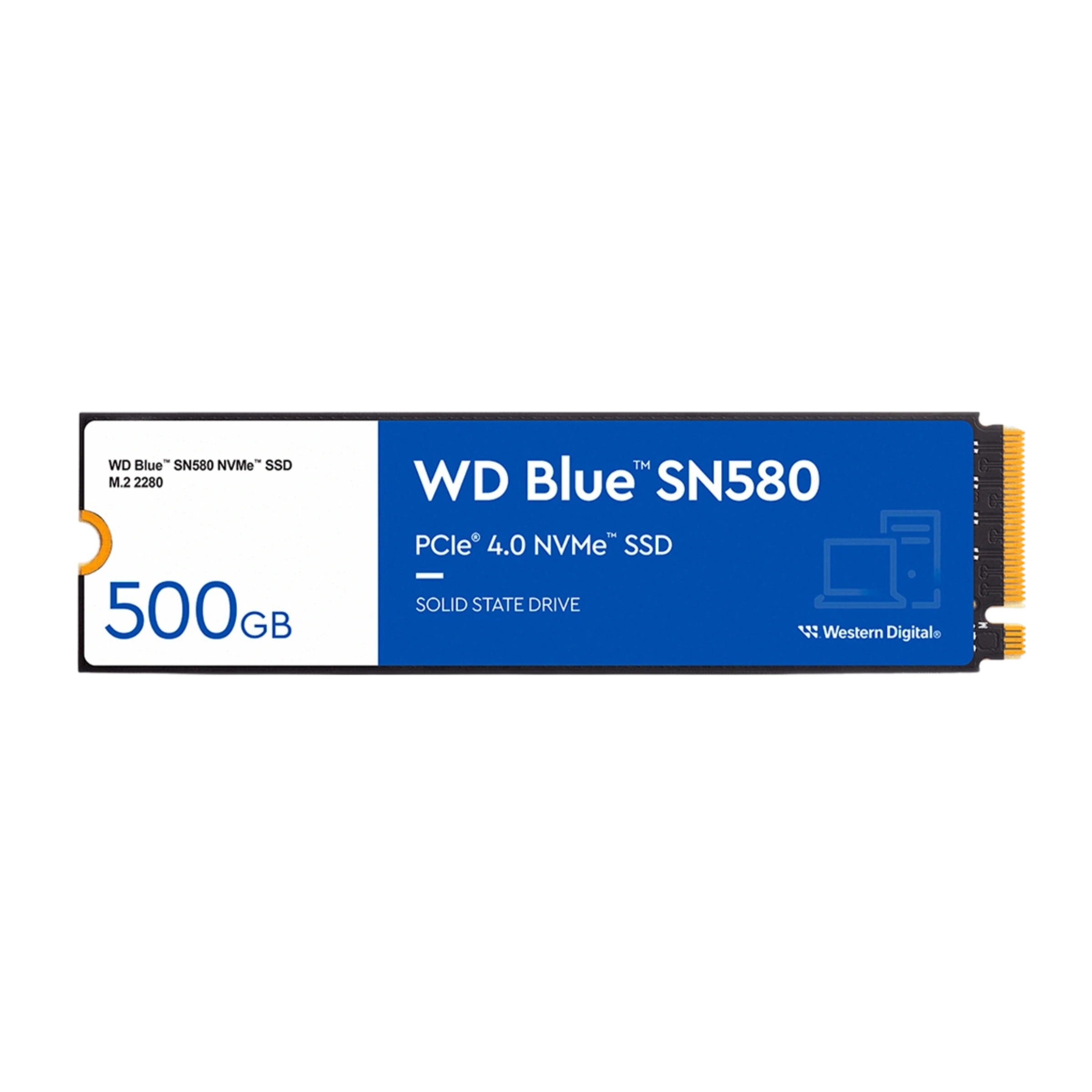 SSD накопичувач WD M.2 2280 500GB SN580 Blue (WDS500G3B0E) SSD накопичувач WD M.2 2280 500GB SN580 Blue (WDS500G3B0E)