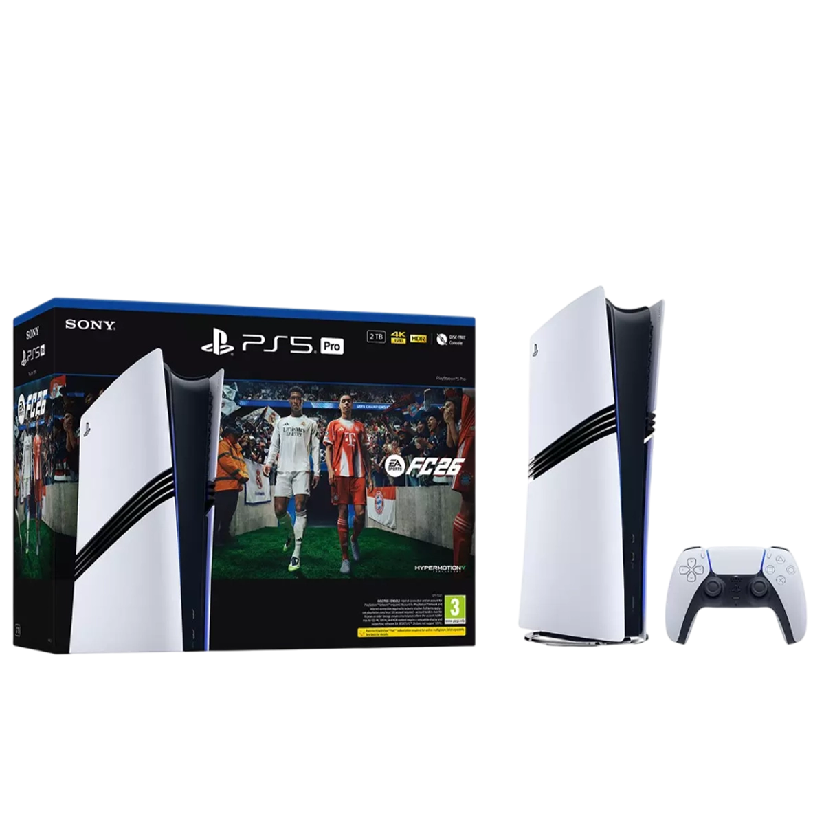 Стаціонарна ігрова приставка Sony PlayStation 5 Pro 2TB - EA SPORTS FC 26 Bundle (711719024101)