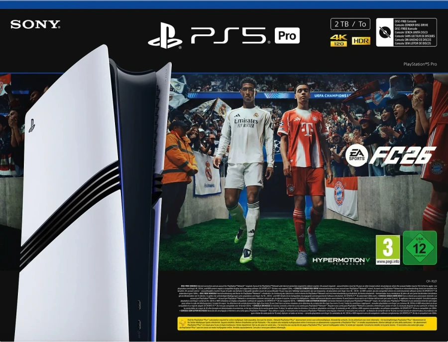 Стационарная игровая приставка Sony PlayStation 5 Pro 2TB - EA SPORTS FC 26 Bundle (711719024101)